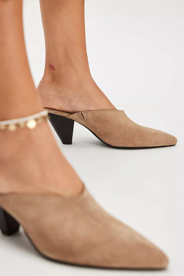 Stellar Mules Faded Saddle Suede