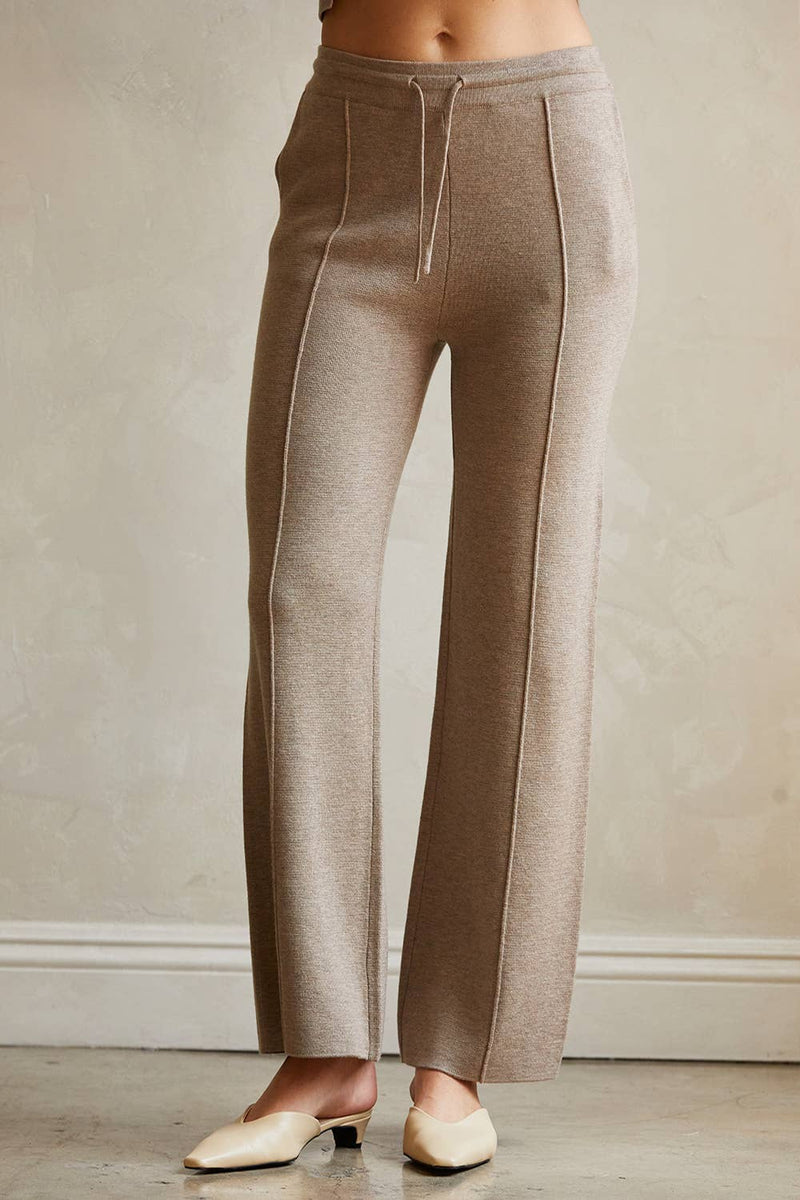 Erina Lounge Sweater Pants Taupe