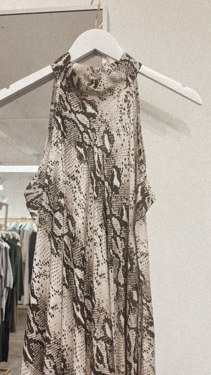 Golden Hour Maxi Dress Snake