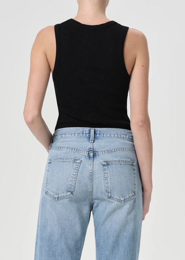 Poppy Tank Black