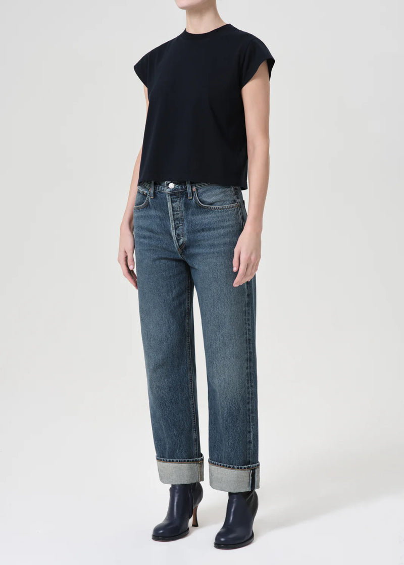Bryce Cap Sleeve Tee Storm