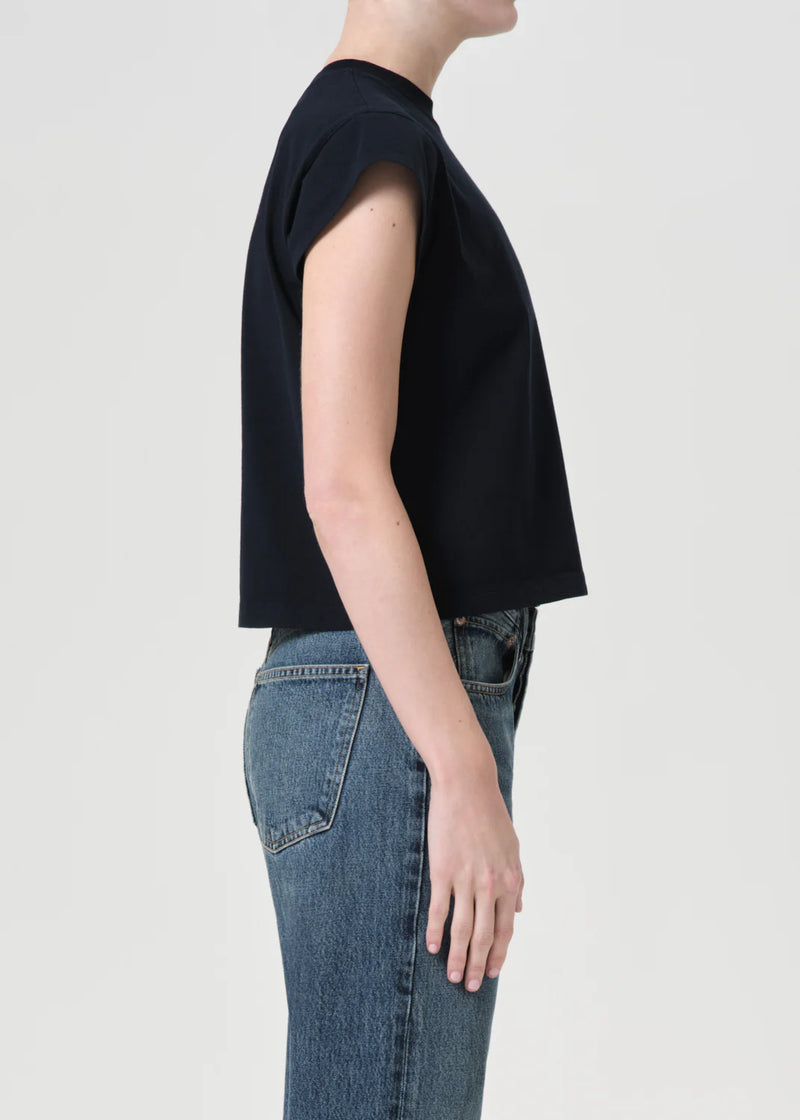 Bryce Cap Sleeve Tee Storm