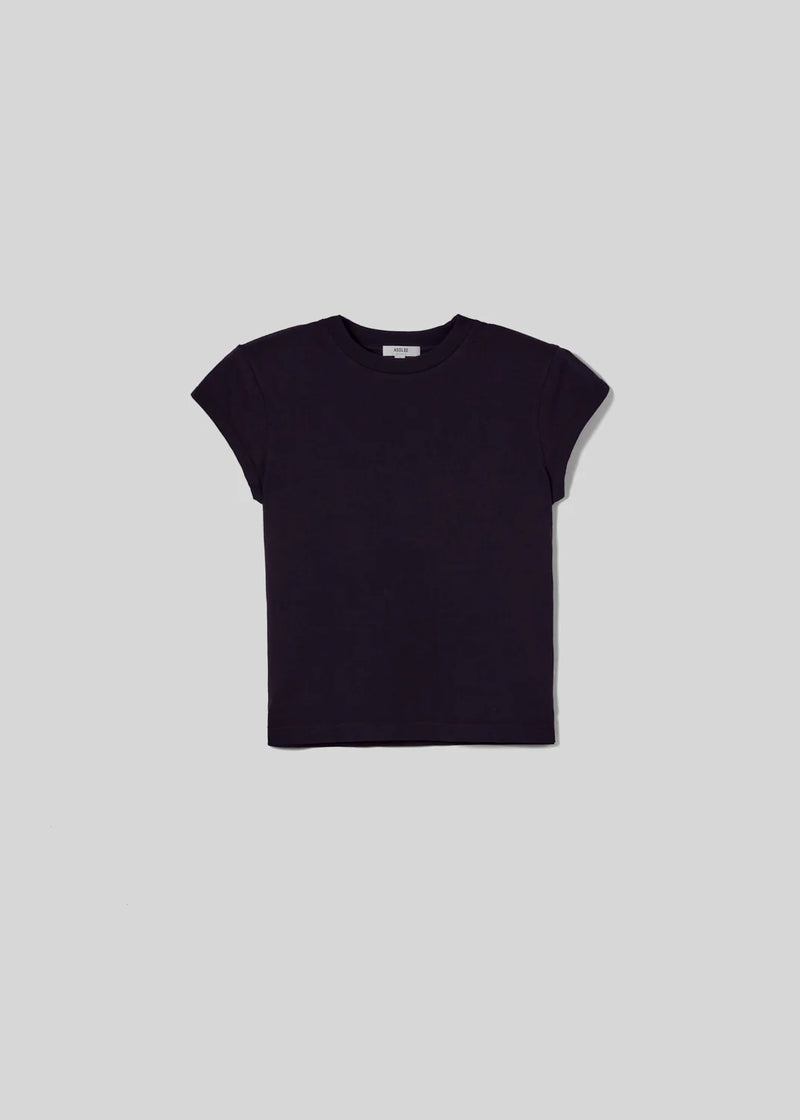 Bryce Cap Sleeve Tee Black