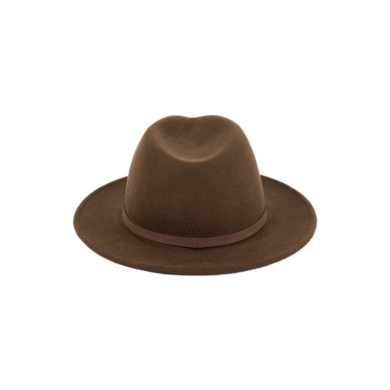 Palo Fedora Hat Brown