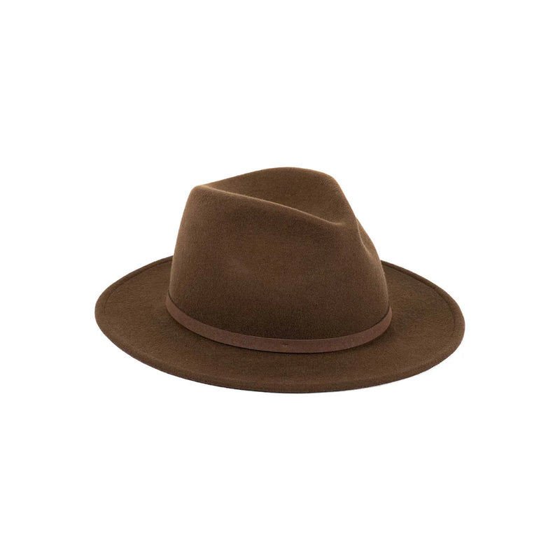 Palo Fedora Hat Brown