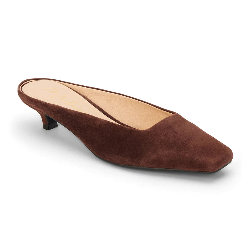 Classy Healed Mule Cappuccino