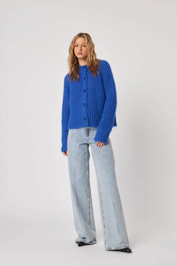 Benny Cardigan Electric Cobalt
