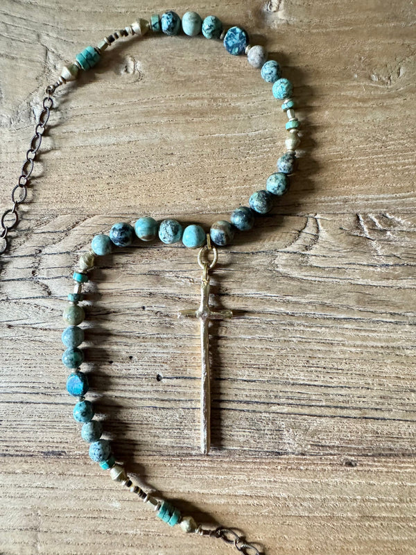 Darcy Cross Necklace