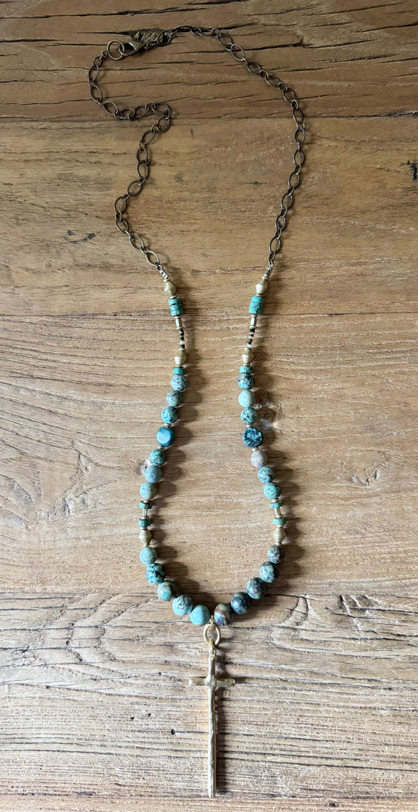 Darcy Cross Necklace