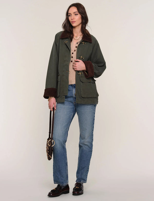 Charla Jacket Army Green