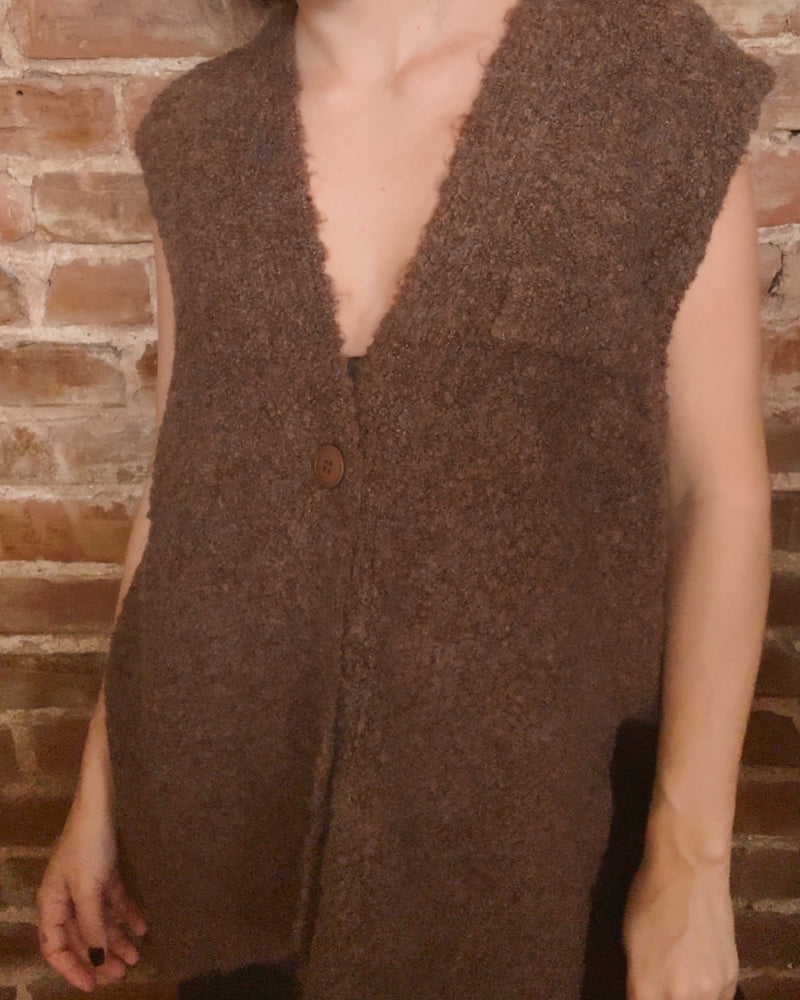 Barn Yard Sweater Vest Bronze