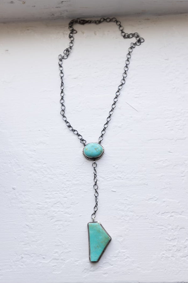 Turquoise Drop Necklace