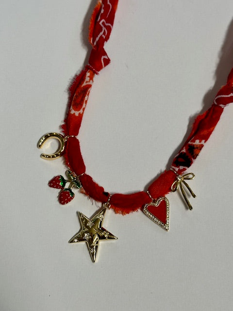Lucky Red Custom Necklace