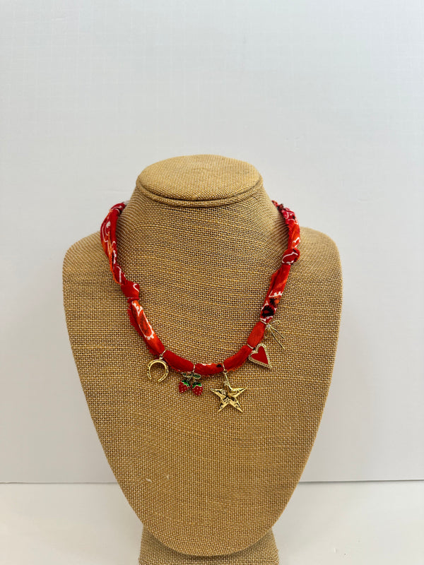 Lucky Red Custom Necklace