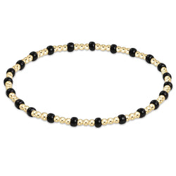 gameday hope gold sincerity bracelet - onyx