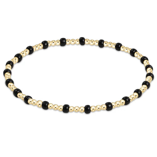 gameday hope gold sincerity bracelet - onyx