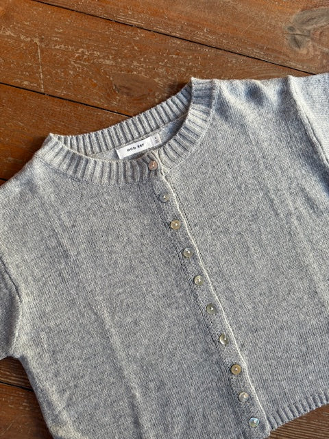 The Stacey Cardigan Heather Grey