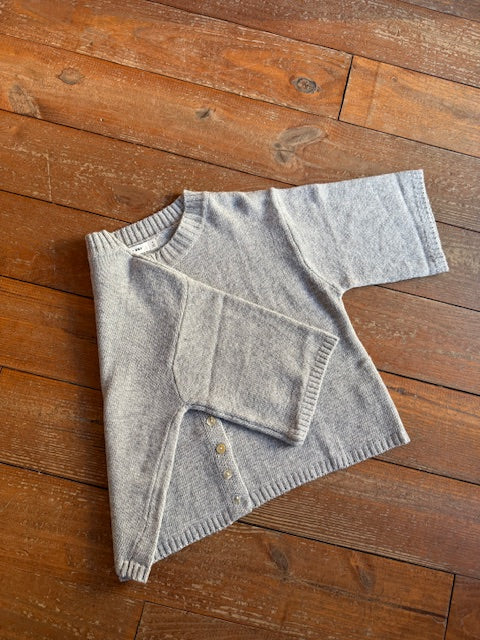 The Stacey Cardigan Heather Grey