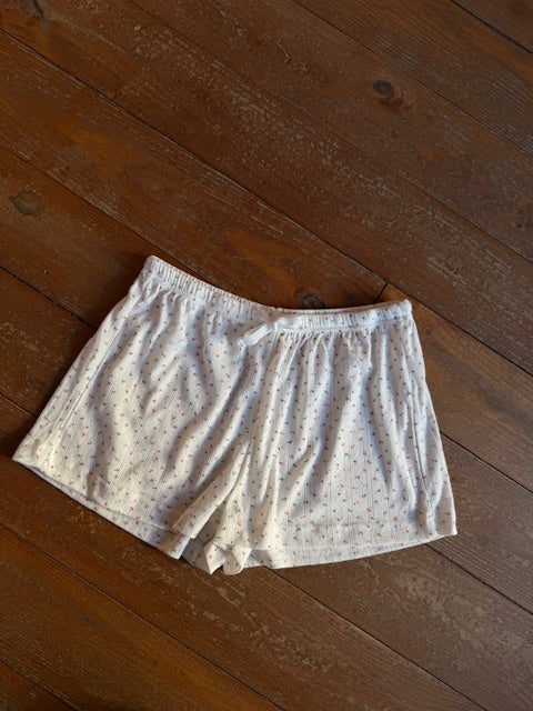 The Cherie Shorts White