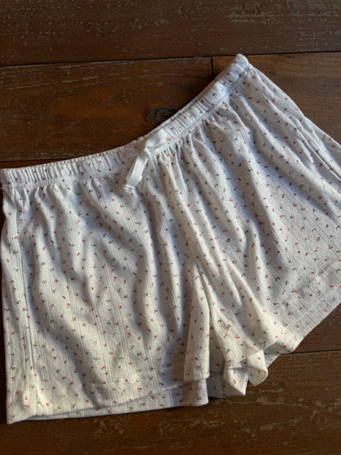 The Cherie Shorts White