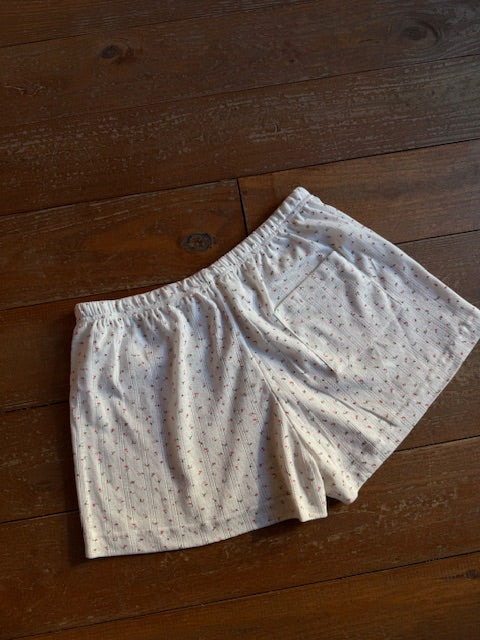 The Cherie Shorts White