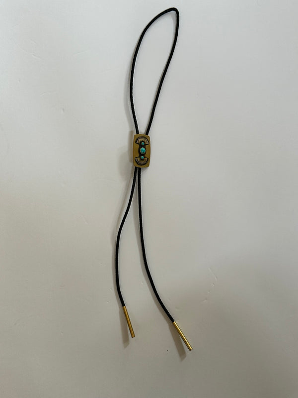 Yarrow Bolo Tie Black
