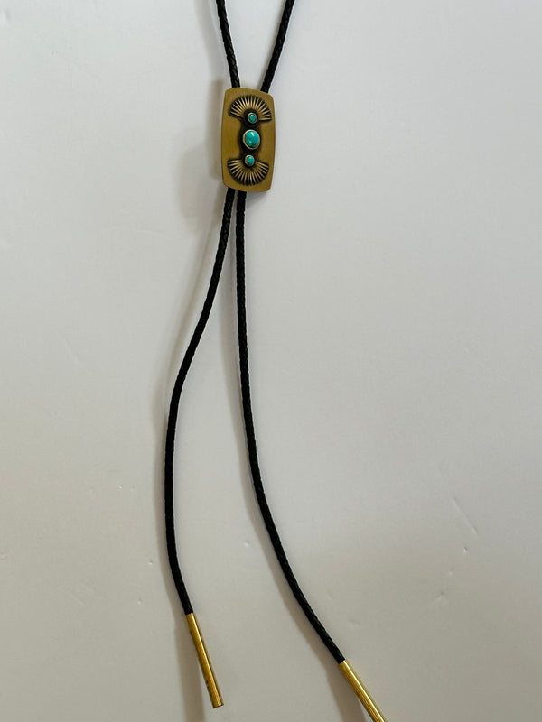 Yarrow Bolo Tie Black
