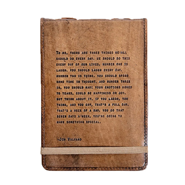 Large Jim Valvano Leather Journal