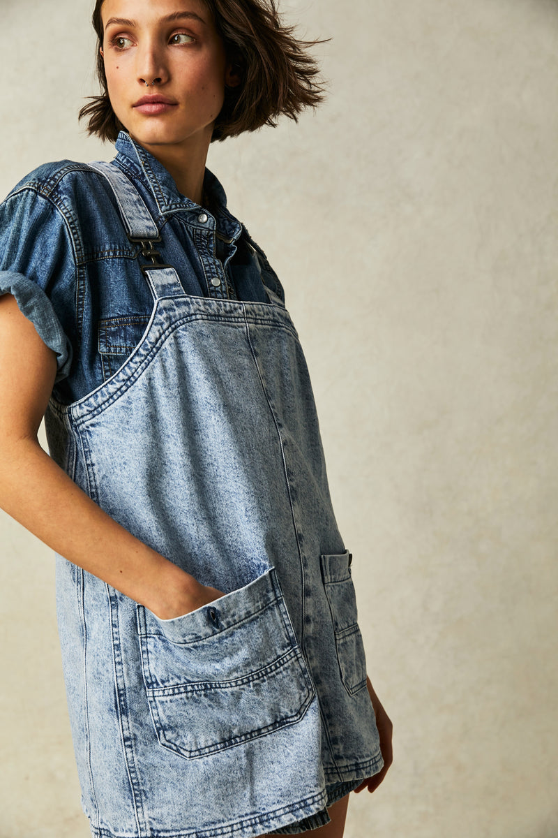 Overall Smock Mini All Faded Out