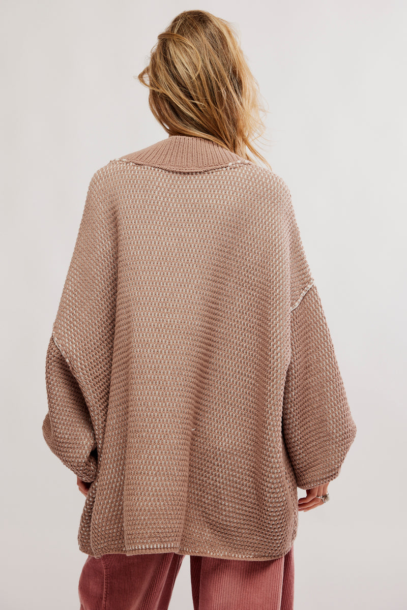 Maisie Sweater Stucco Combo