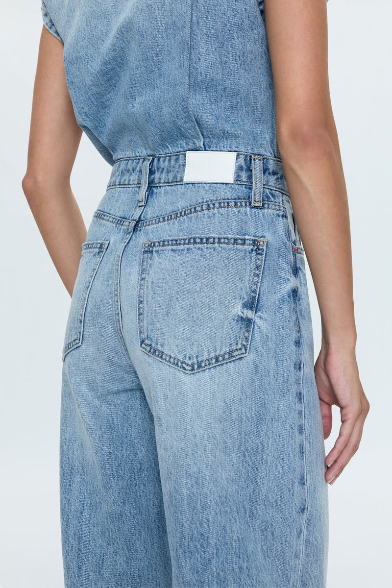 Ace Sleeveless Barrel Leg Jumpsuit Rally