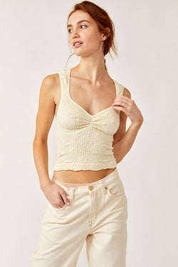 Love Letter Sweetheart Cami Ivory