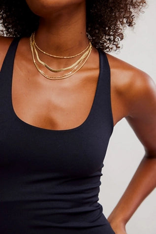 Clean Lines Racerback Tank Black