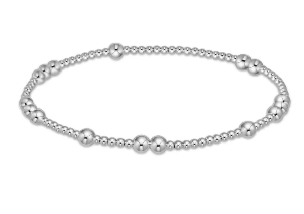 Hope Unwritten 4mm Bead Bracelet - Sterling