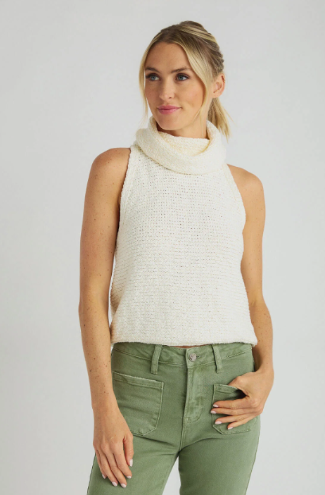 Kacey Sweater Tank Ivory