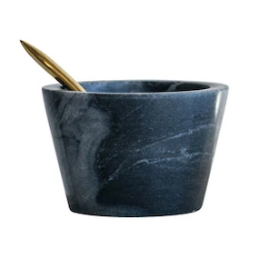 Marble Bowl with Spoon