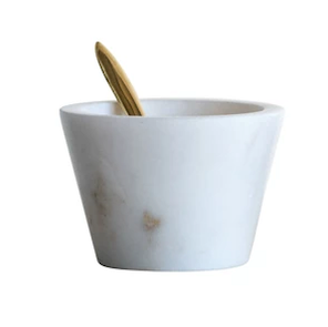 Marble Bowl with Spoon