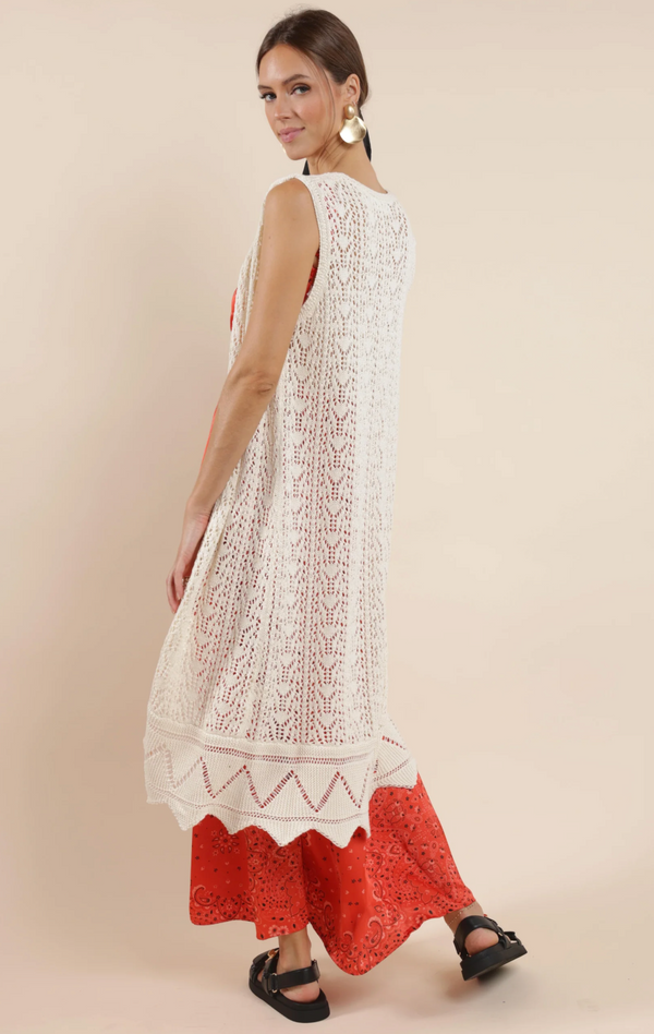 Tatum Crochet Duster