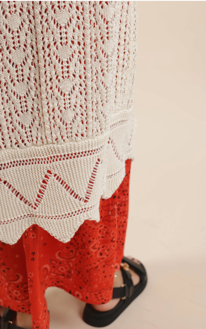 Tatum Crochet Duster