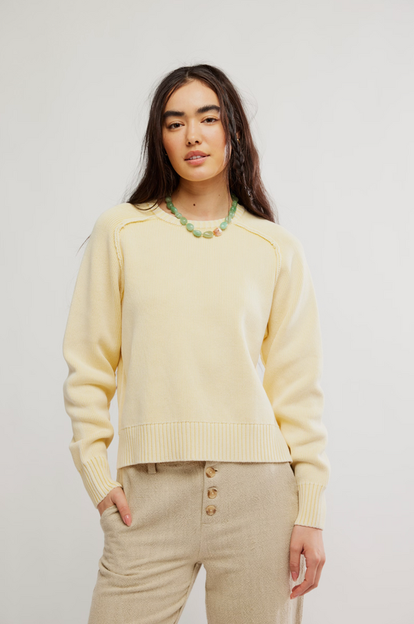 Spring Street Pullover Banana Cream