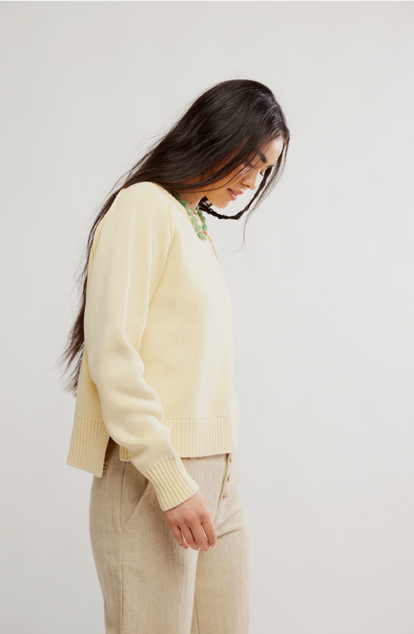 Spring Street Pullover Banana Cream