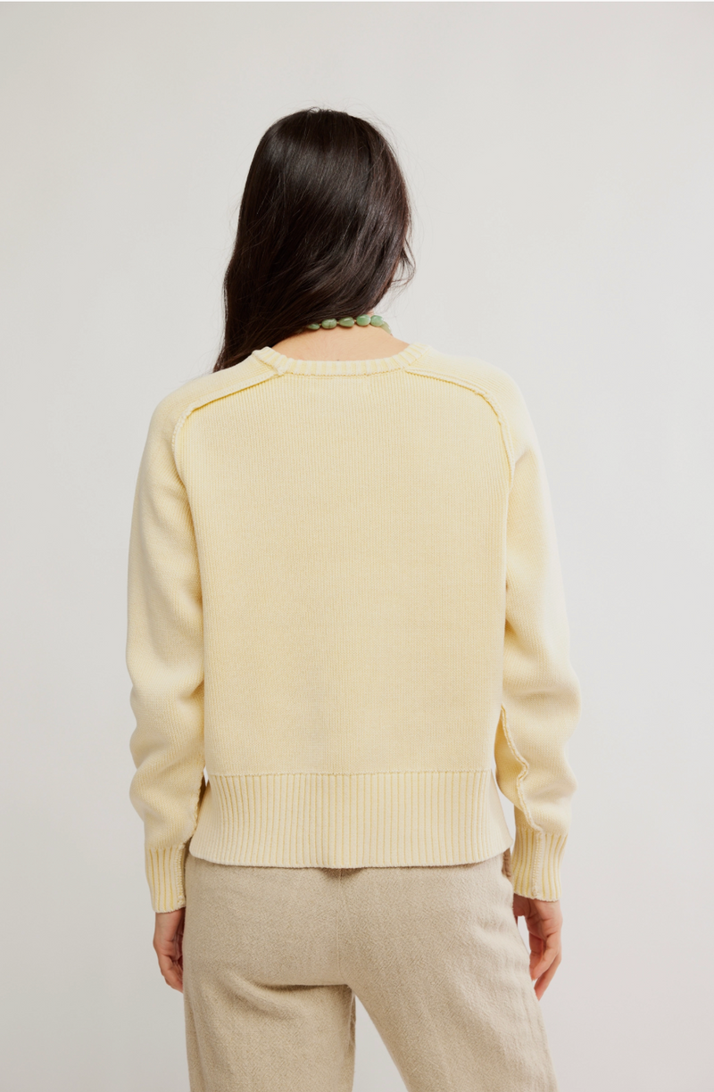 Spring Street Pullover Banana Cream