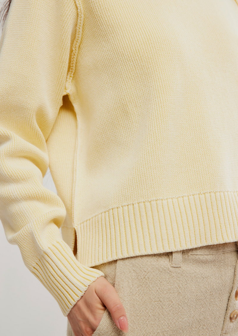 Spring Street Pullover Banana Cream