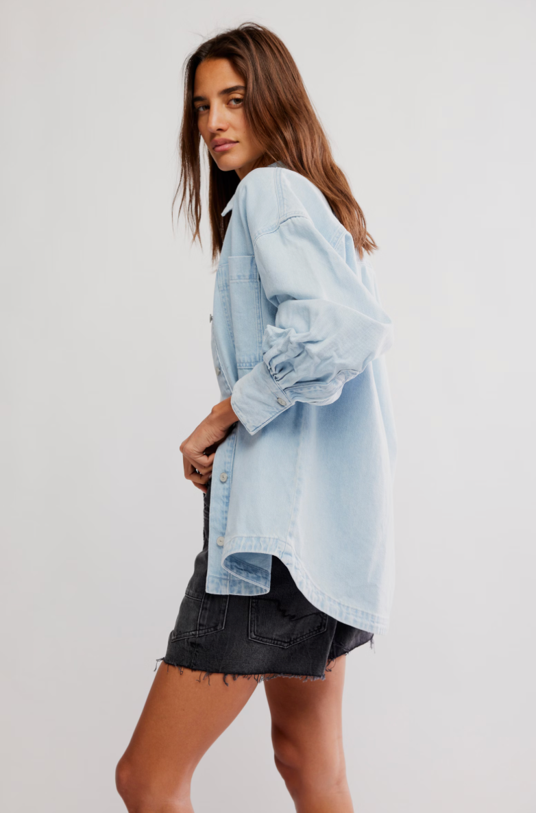 Ashley Denim Shirt Classic Blue Wash