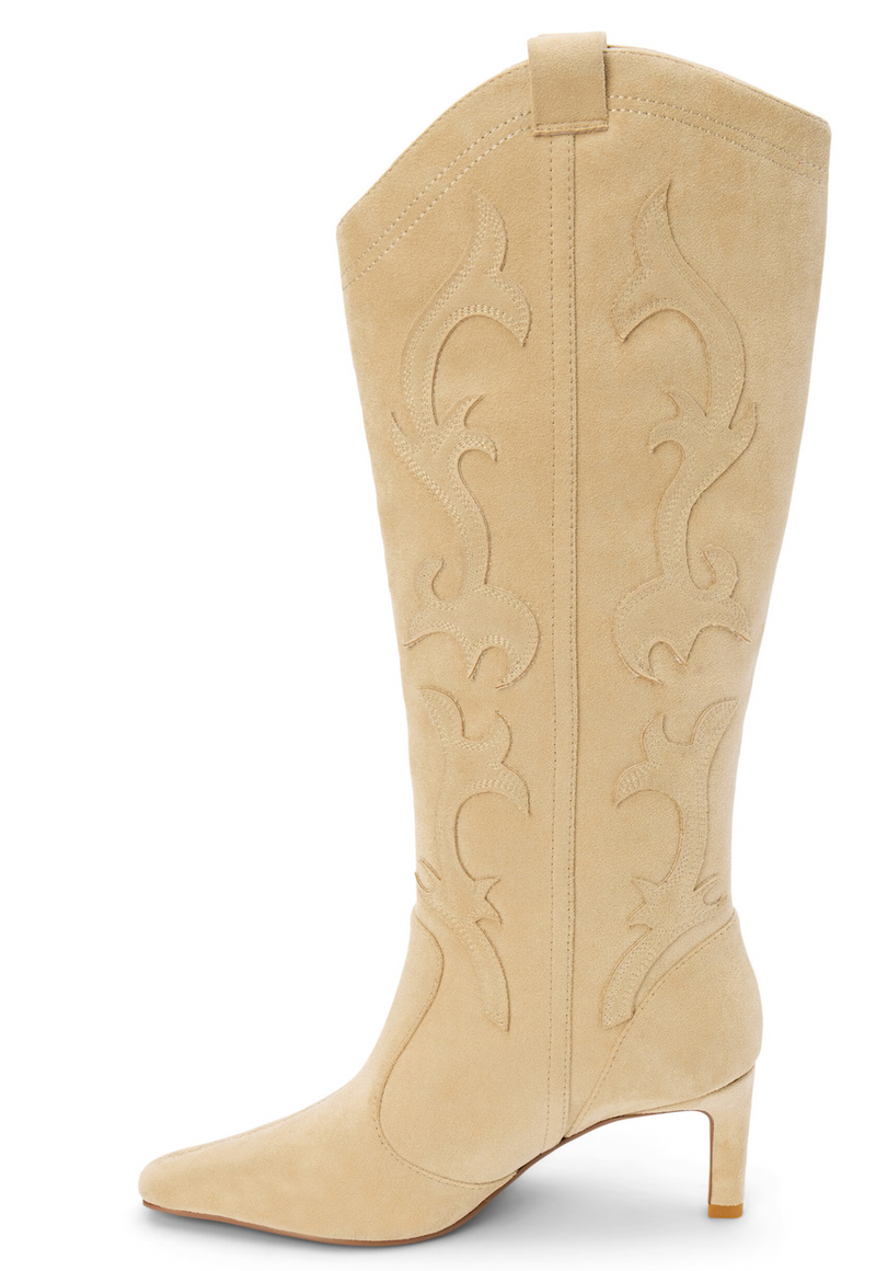 Abrams Natural Kitten Heel  Boot