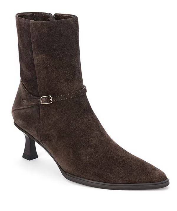 Ilana Kitten Heel Boot Dark Chocolate