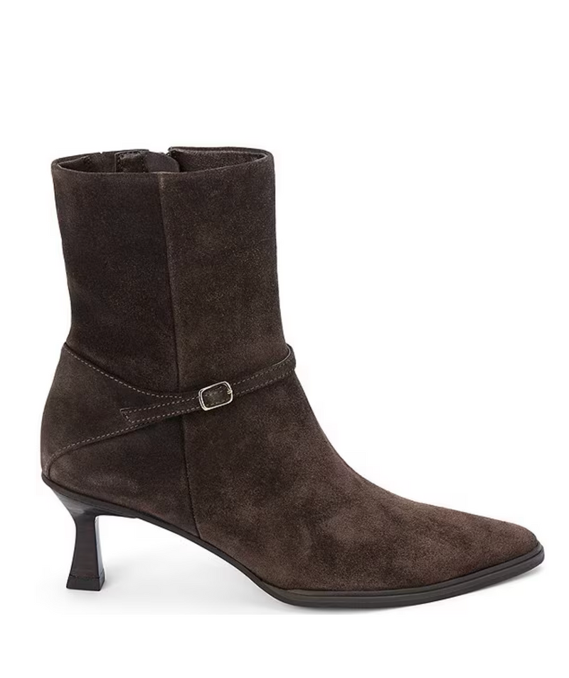 Ilana Kitten Heel Boot Dark Chocolate