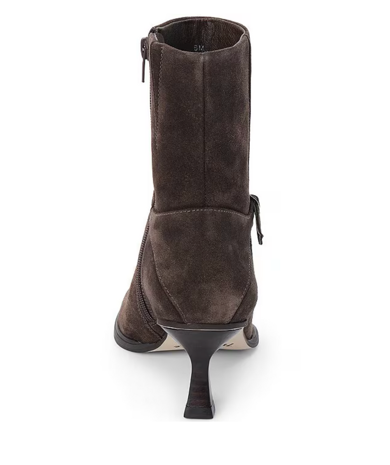 Ilana Kitten Heel Boot Dark Chocolate