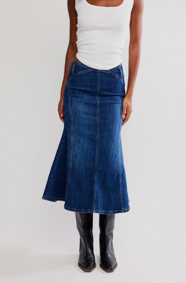 Zia Denim Skirt Bad Habits