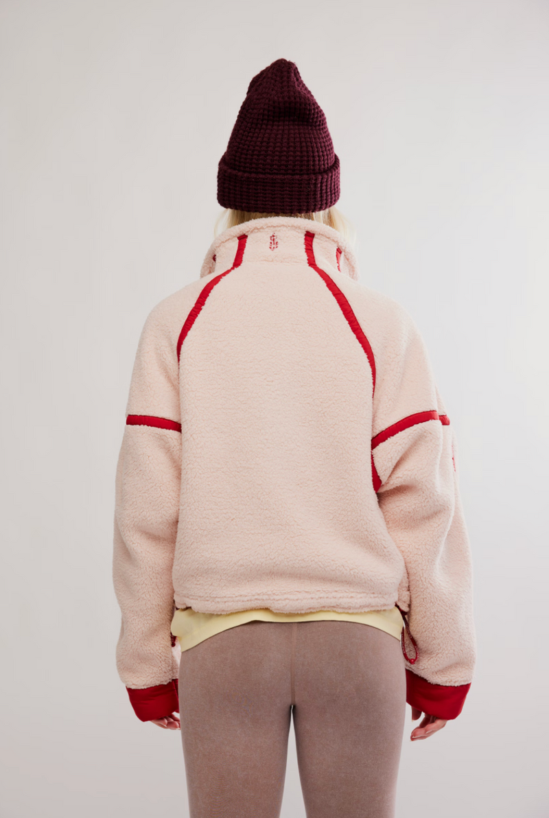 Mountain High Half Zip Fleece Ballet Slipper Combo